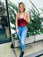 Load image into Gallery viewer, Mean It Cowl Neck Bodysuit