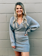 Load image into Gallery viewer, Crushin On You Sweater Dress