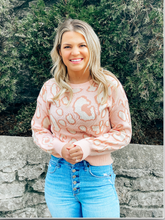 Load image into Gallery viewer, Miley Blush Leopard Sweater