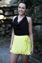 Load image into Gallery viewer, Lemon Skort