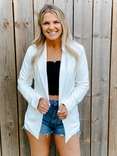 Load image into Gallery viewer, Clear Skies Blazer - White