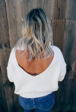 Load image into Gallery viewer, Winter Whites Sweater