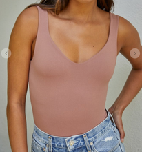 Load image into Gallery viewer, Arabella Seamless Bodysuit - Rusty Rose
