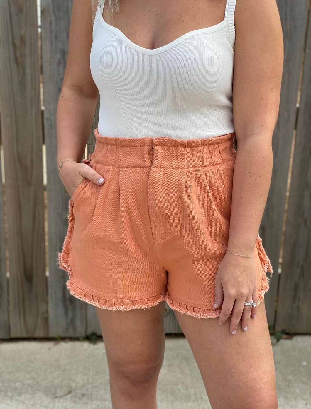 Celine Ruffle Shorts