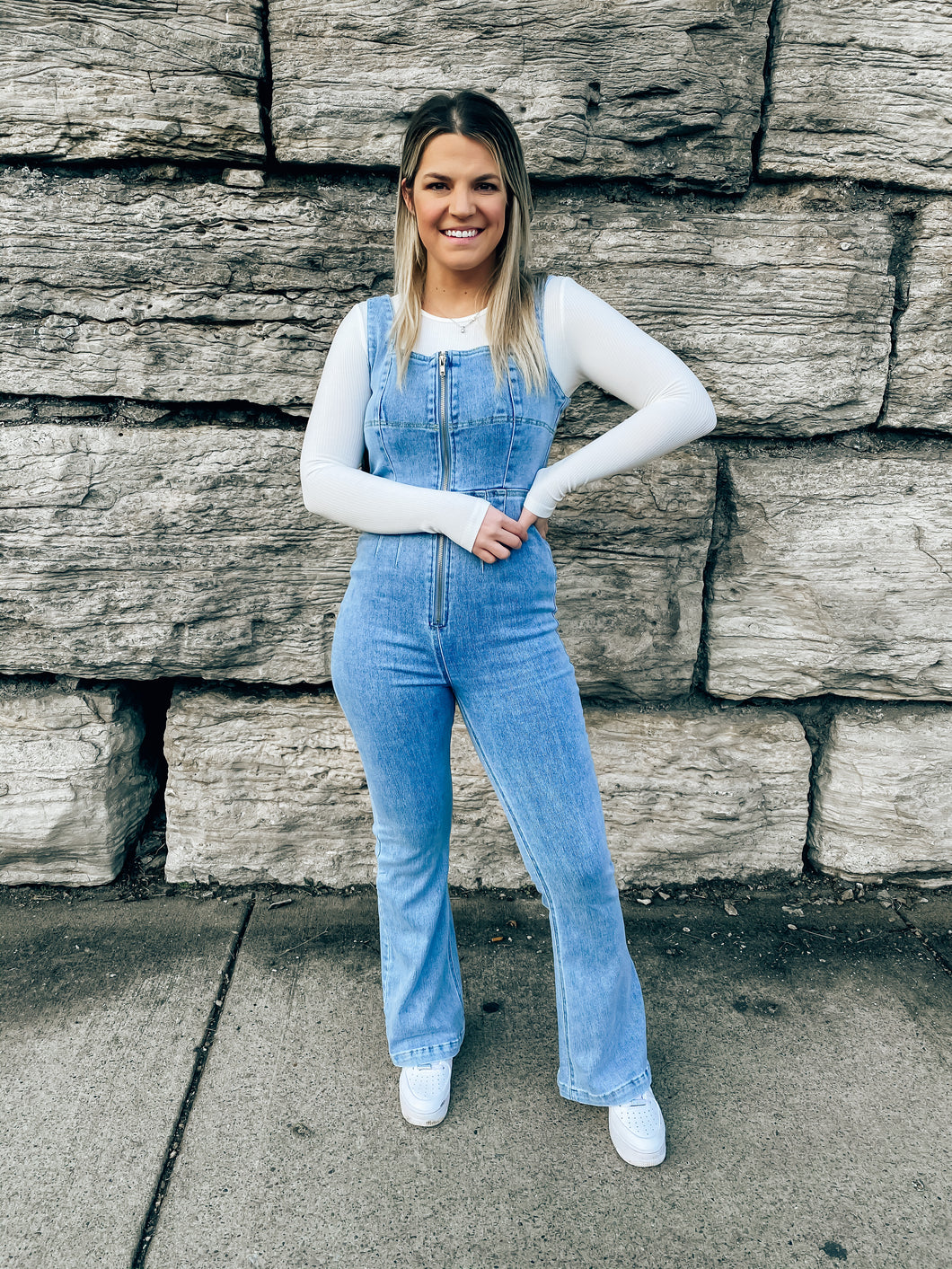 Parker Denim Jumpsuit