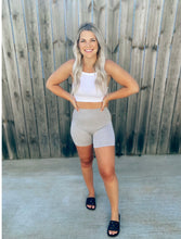 Load image into Gallery viewer, Biker Babe Shorts - Grey
