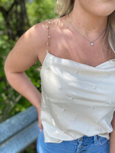 Load image into Gallery viewer, Sweet Pearl Cami Top
