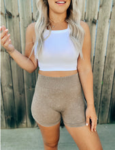 Load image into Gallery viewer, Biker Babe Shorts - Mocha
